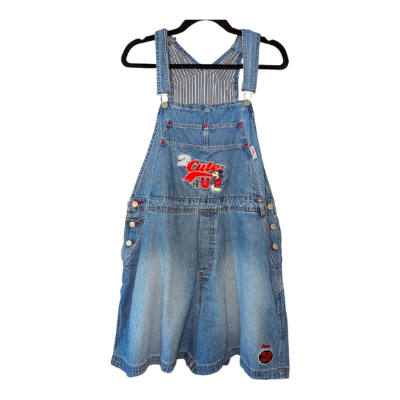 Vintage Main Street by Disney Women Plus Size Overall Shorts. Size 22/24 - Picture 1 of 9